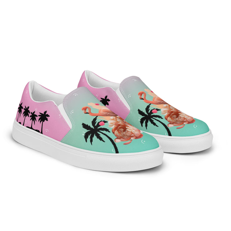 Men’s slip-on canvas shoes - Miami Vice