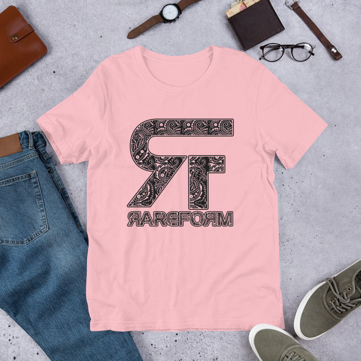 Unisex T-Shirt- Paisley logo on word