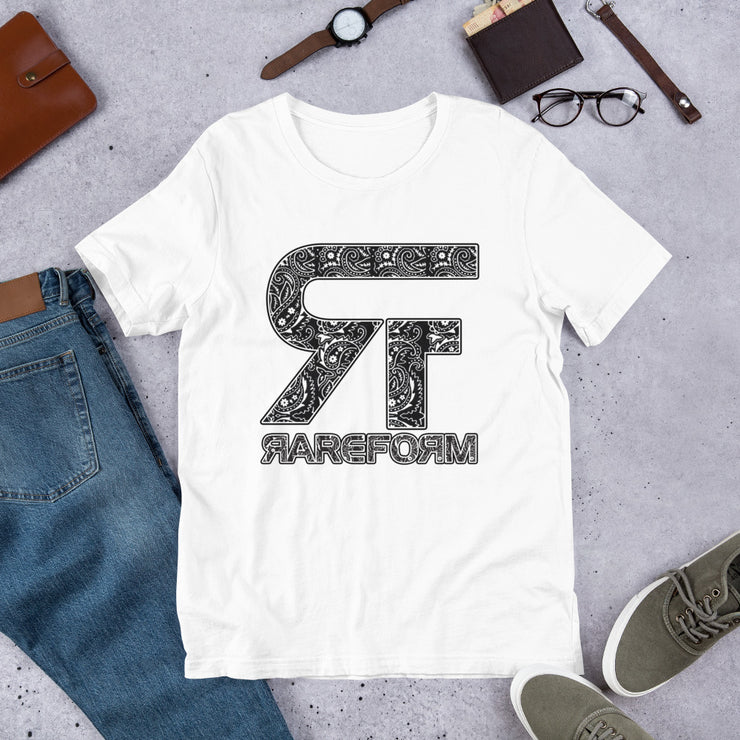 Unisex T-Shirt- Paisley logo on word
